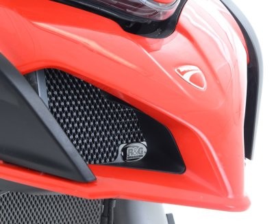 R&G Racing griglia protezione radiatore olio in alluminio per DUCATI MULTISTRADA 1260 ENDURO 2018-2020