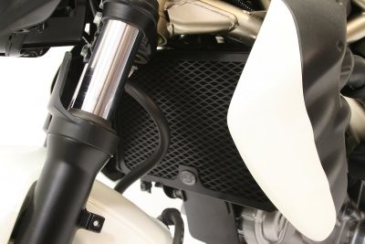 R&G Racing griglia protezione radiatore acqua in alluminio per SUZUKI GLADIUS 650 2009-2015