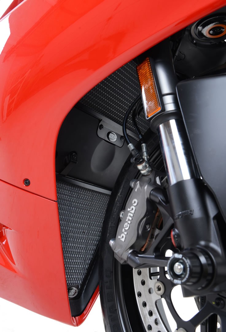 R&G Racing griglia protezione radiatore acqua in alluminio per DUCATI PANIGALE 899 2014-2015