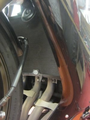 R&G Racing griglia protezione radiatore acqua in alluminio per KAWASAKI ZX 10 R 2006-2007