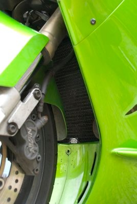 R&G Racing griglia protezione radiatore acqua in alluminio per KAWASAKI ZX 12 R 2000-2005