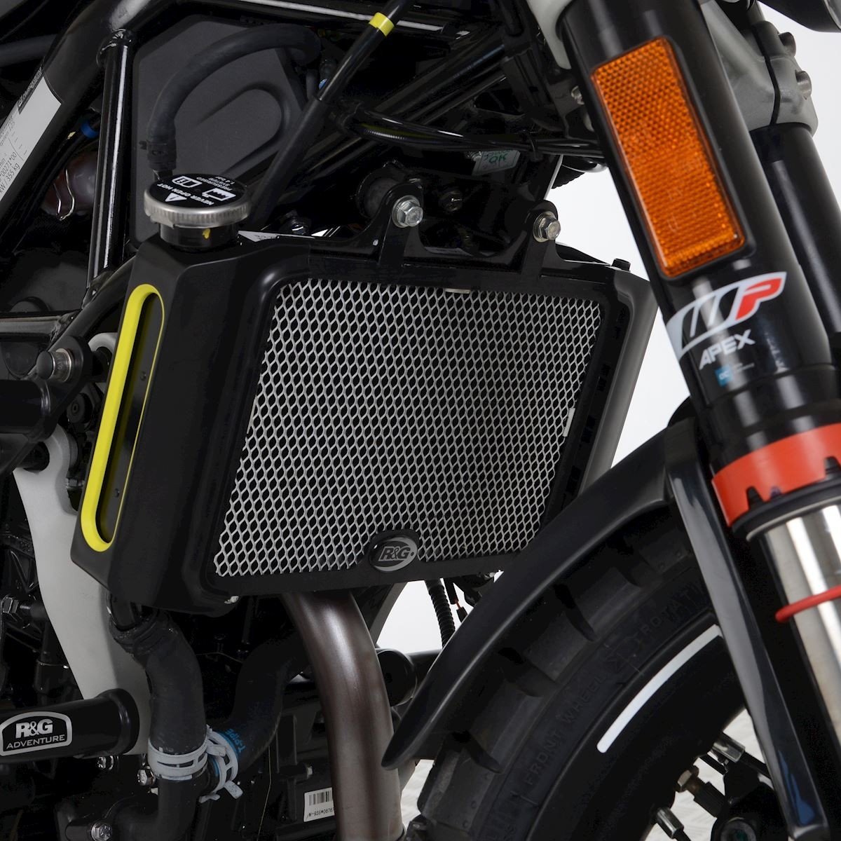 R&G Racing griglia protezione radiatore acqua in alluminio per HUSQVARNA VITPILEN 125 2021-2023