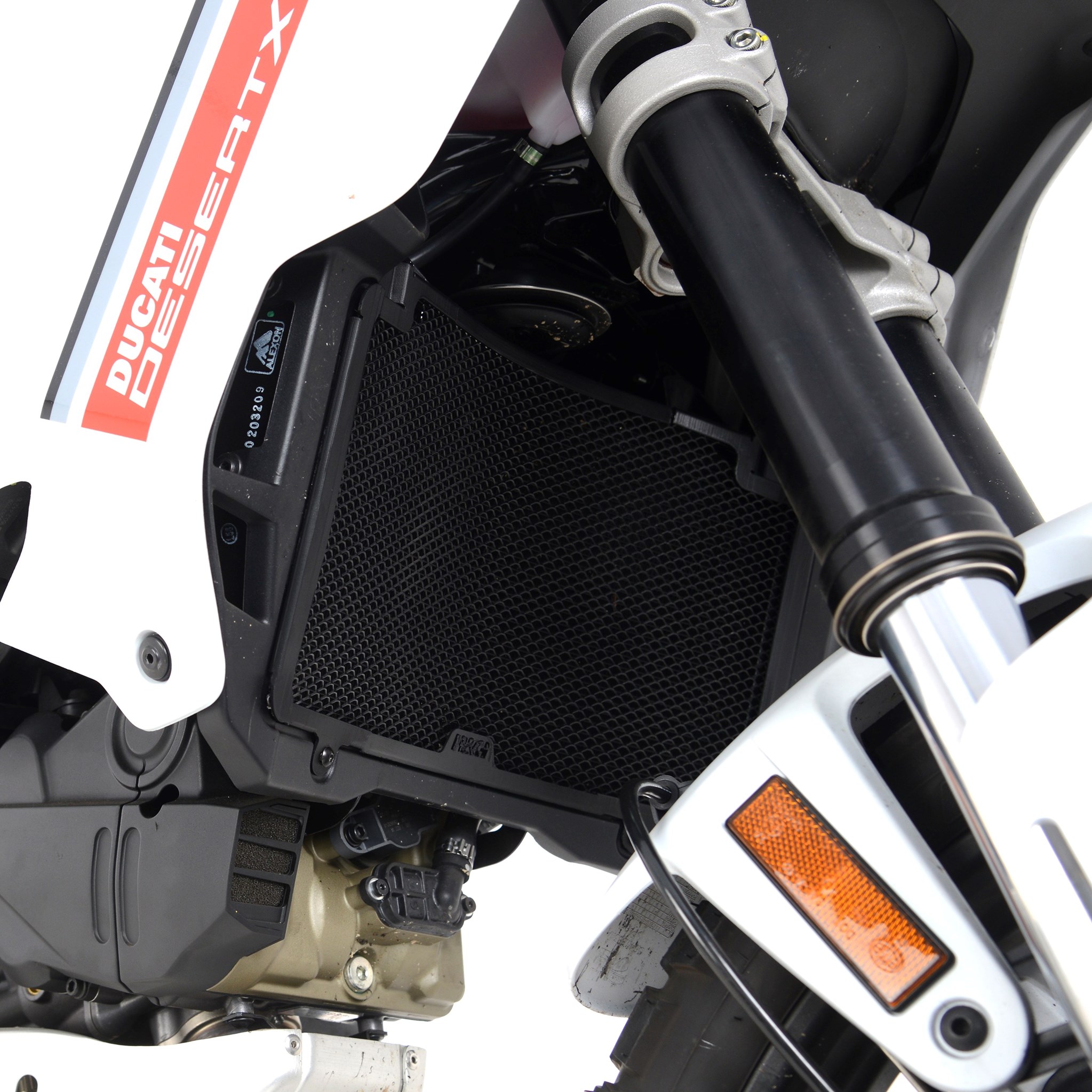 R&G Racing griglia protezione radiatore acqua in alluminio per DUCATI DESERT X 2022-2023