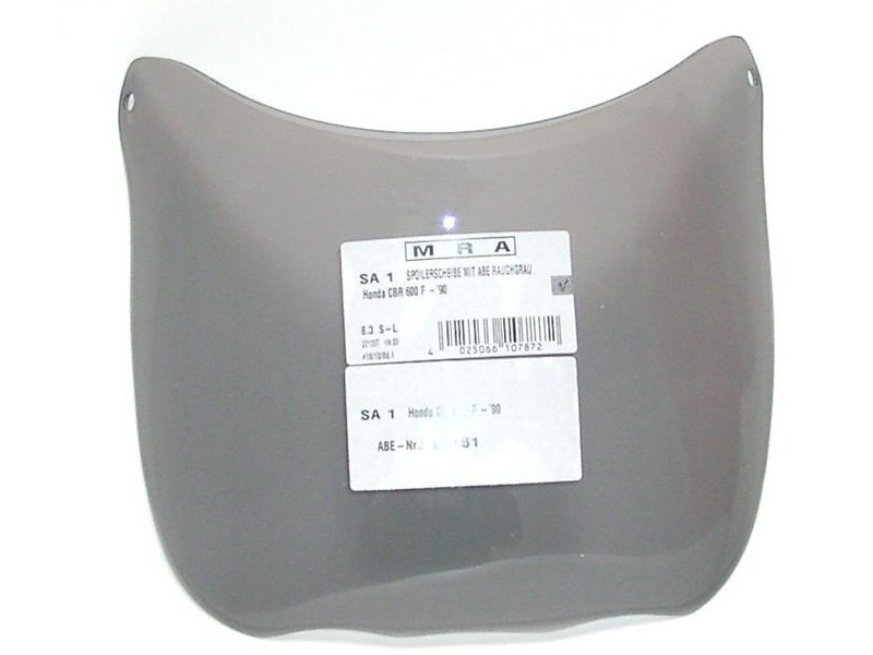 Plexiglass MRA Spoiler per HONDA CBR 600 F 1987-1990
