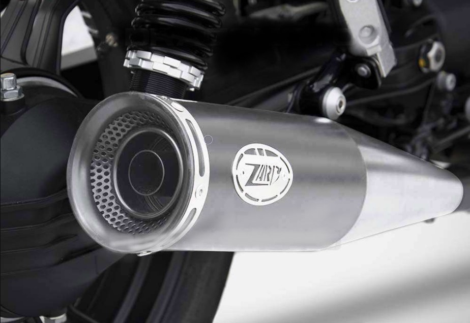 Slip-On Zard "ZUMA" Acciaio Inox Omologato Lucidato per MOTO GUZZI V7III 2017-2019