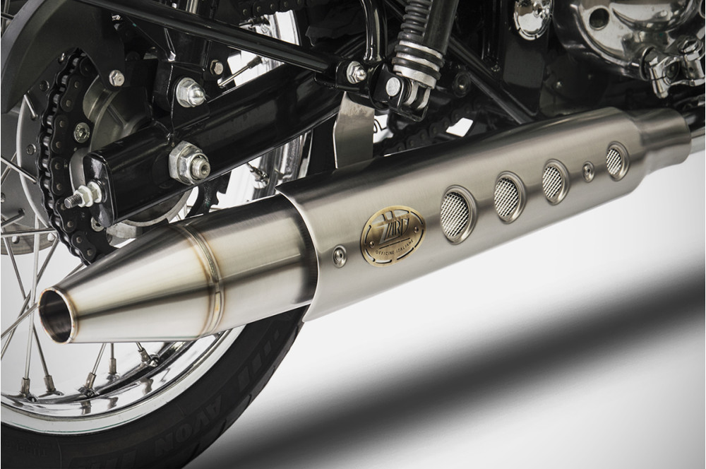 Slip-on Zard Acciaio Inox Racing per ROYAL ENFIELD CLASSIC 500 2017-2020