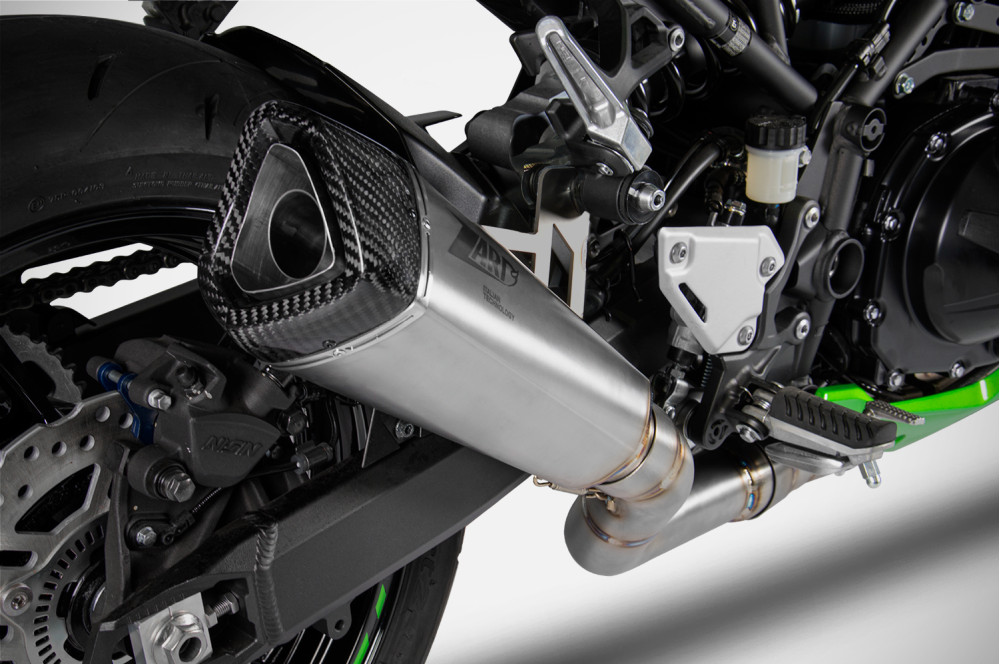 Kit Completo Zard 4>2>1 Acciaio Inox Euro5 Omologato per KAWASAKI Z900 A2 2020-2024