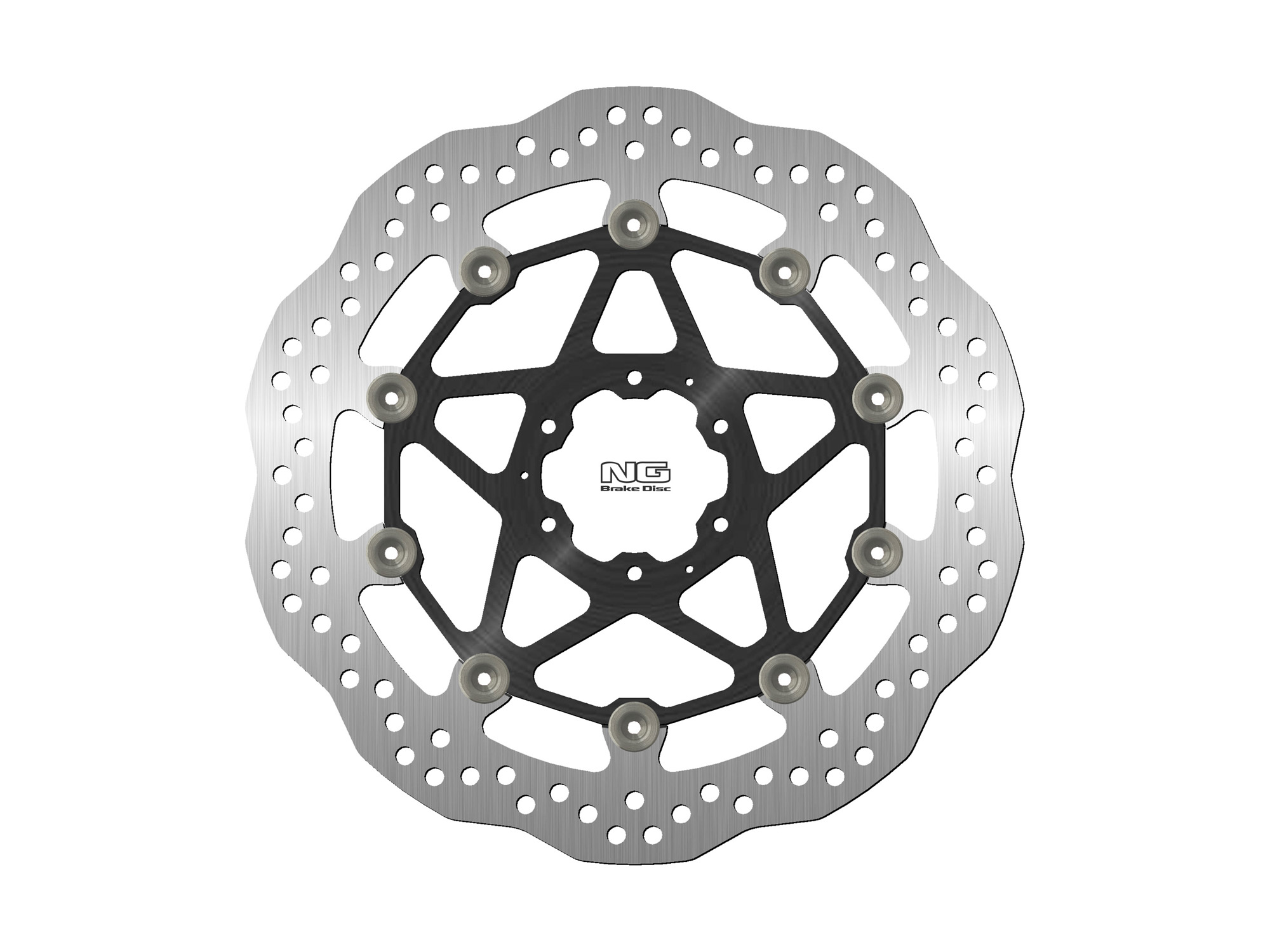Disco freno anteriore flottante wave NG Brakes per HONDA CRF 1000 L AFRICA TWIN /ADVENTURE SPORT 2015-2019