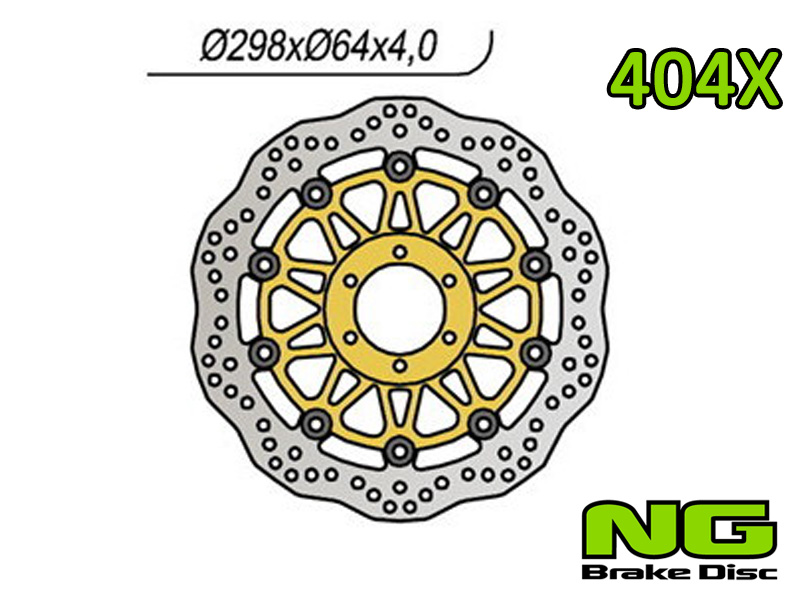 Disco freno anteriore flottante wave NG Brakes per YAMAHA TDM 850 1992-2001