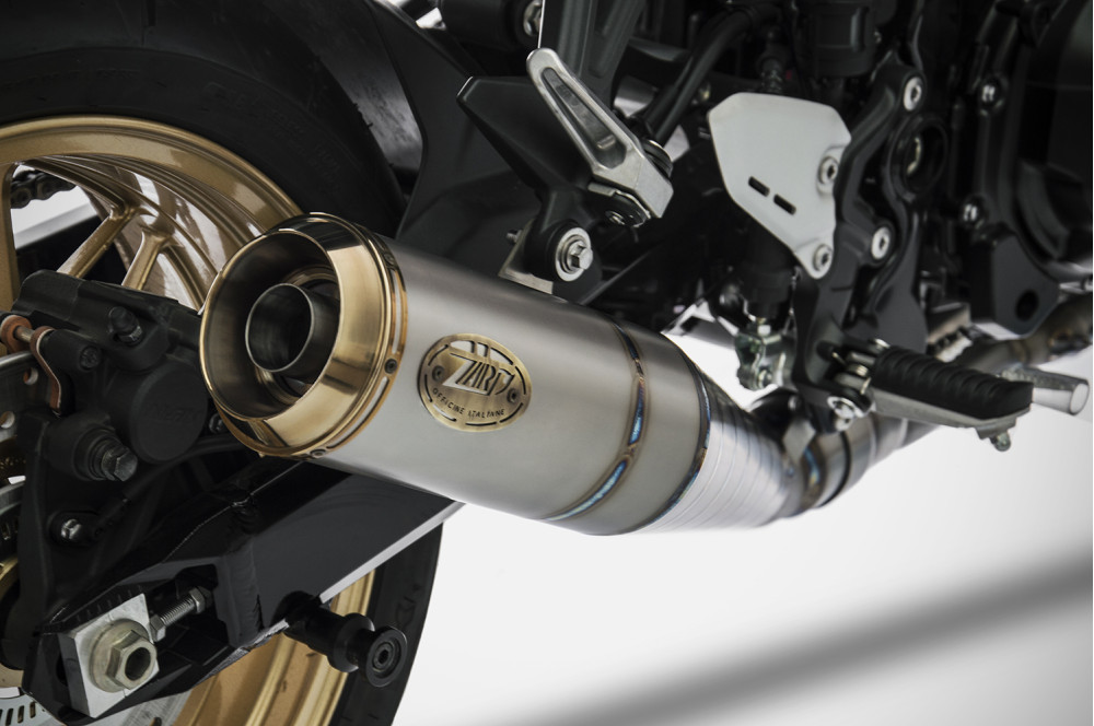 Kit Completo Zard 4>2>1 Titanio Racing Saldature SNAKE per KAWASAKI Z900 RS 2018-2020