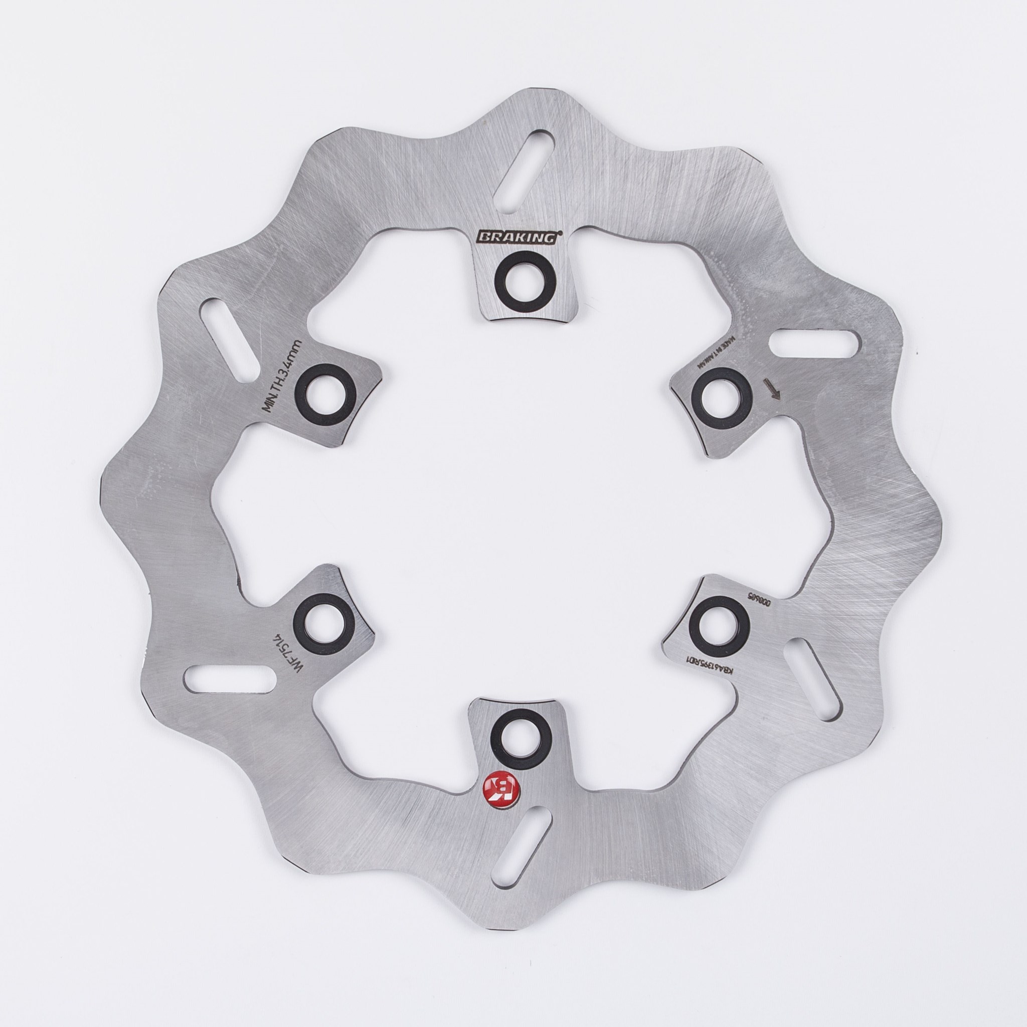 Disco freno posteriore Braking W-FIX per KTM 200 RC 2014-2016