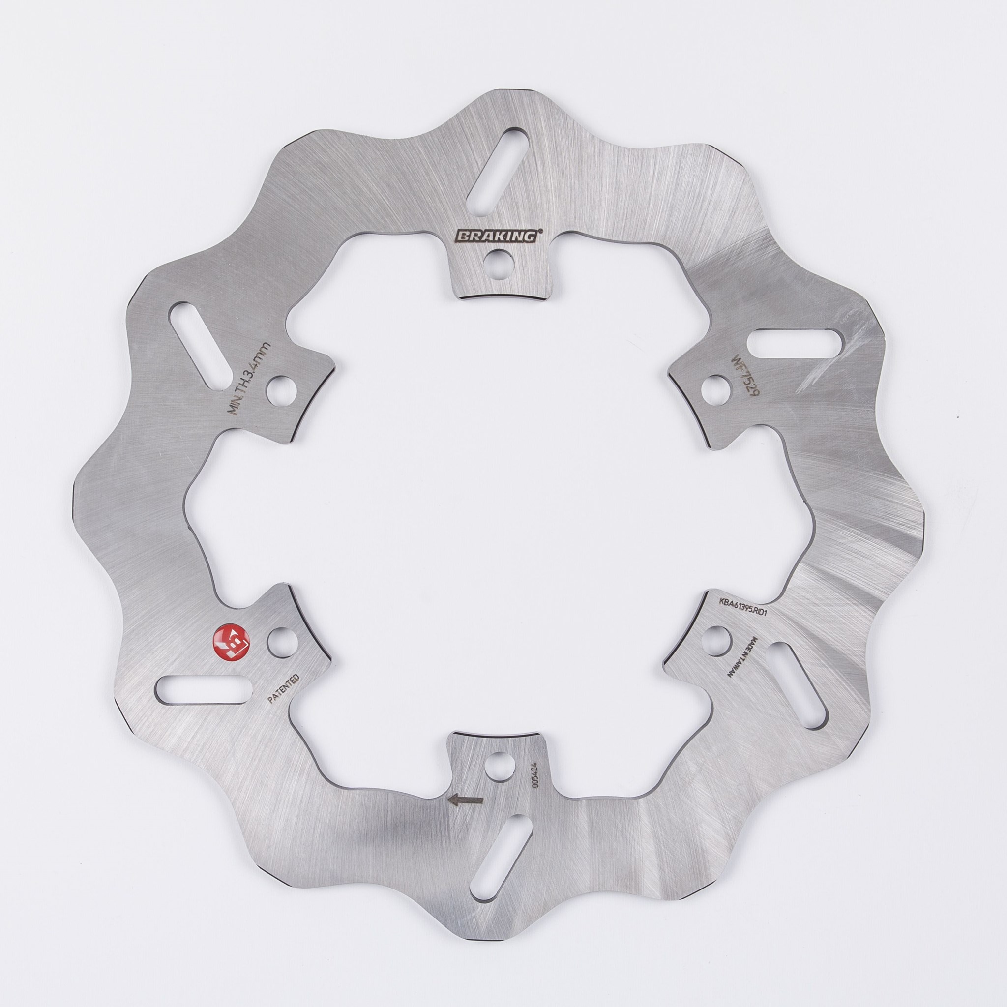 Disco freno posteriore Braking W-FIX per YAMAHA YZF 125 R 2014-2018