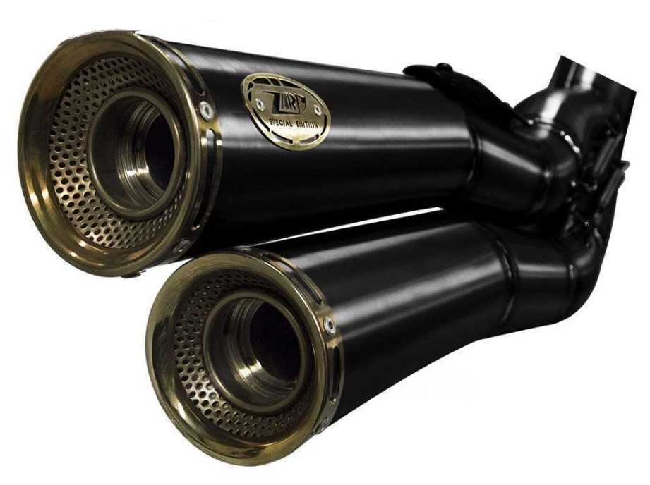 Kit Completo Zard 2>1>2 Titanio Nero Racing per DUCATI MONSTER S 2014-2016