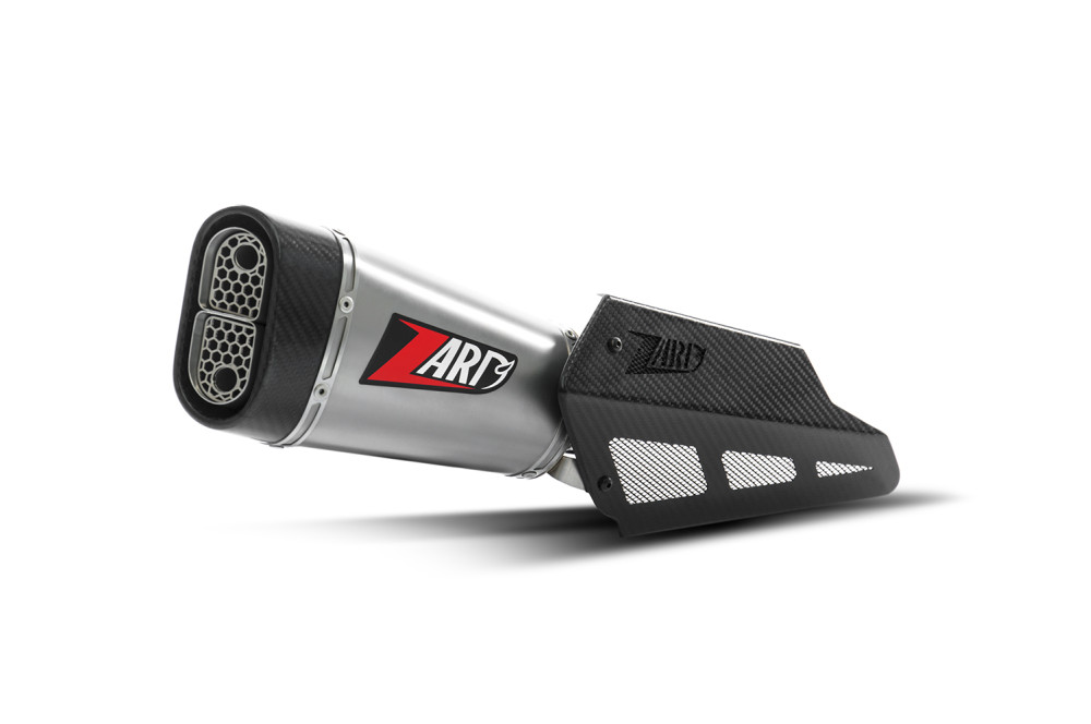 Slip-On Zard Titanio Omologato con Fondello in Carbonio per DUCATI MULTISTRADA 1260 2018-2019