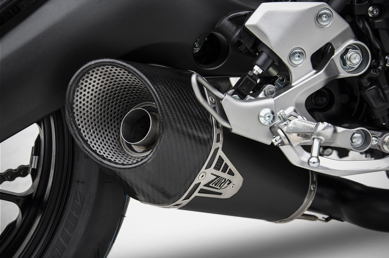 Kit Completo Zard 3>1 Inox Racing Nero per YAMAHA TRACER 900 2017-2020