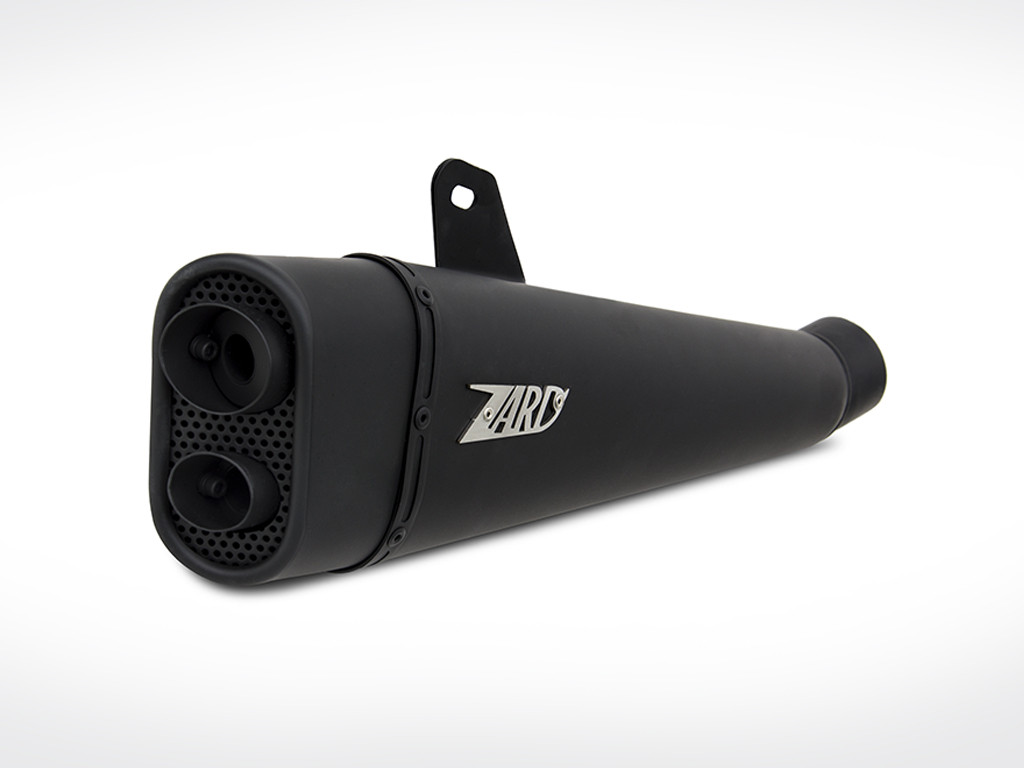 Kit Completo Zard "SHORT" 2>1 Acciaio Inox Racing Nero TRIUMPH BONNEVILLE T100 2008-2016