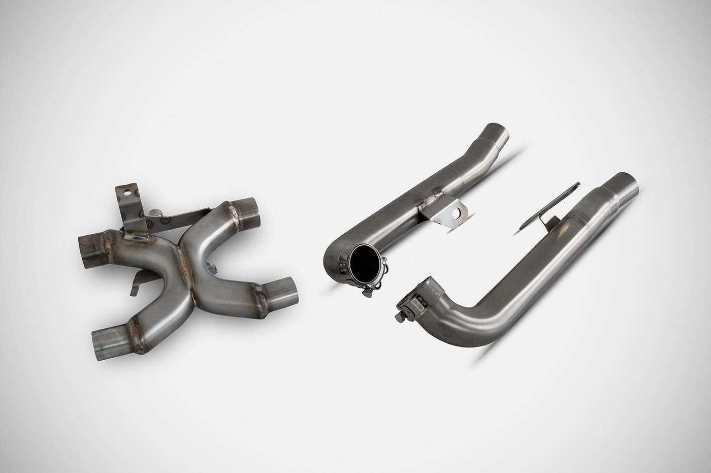 Kit Decatalizzatore Zard Acciaio Inox Racing Satinato per TRIUMPH SPEED TWIN 1200 2021-2023