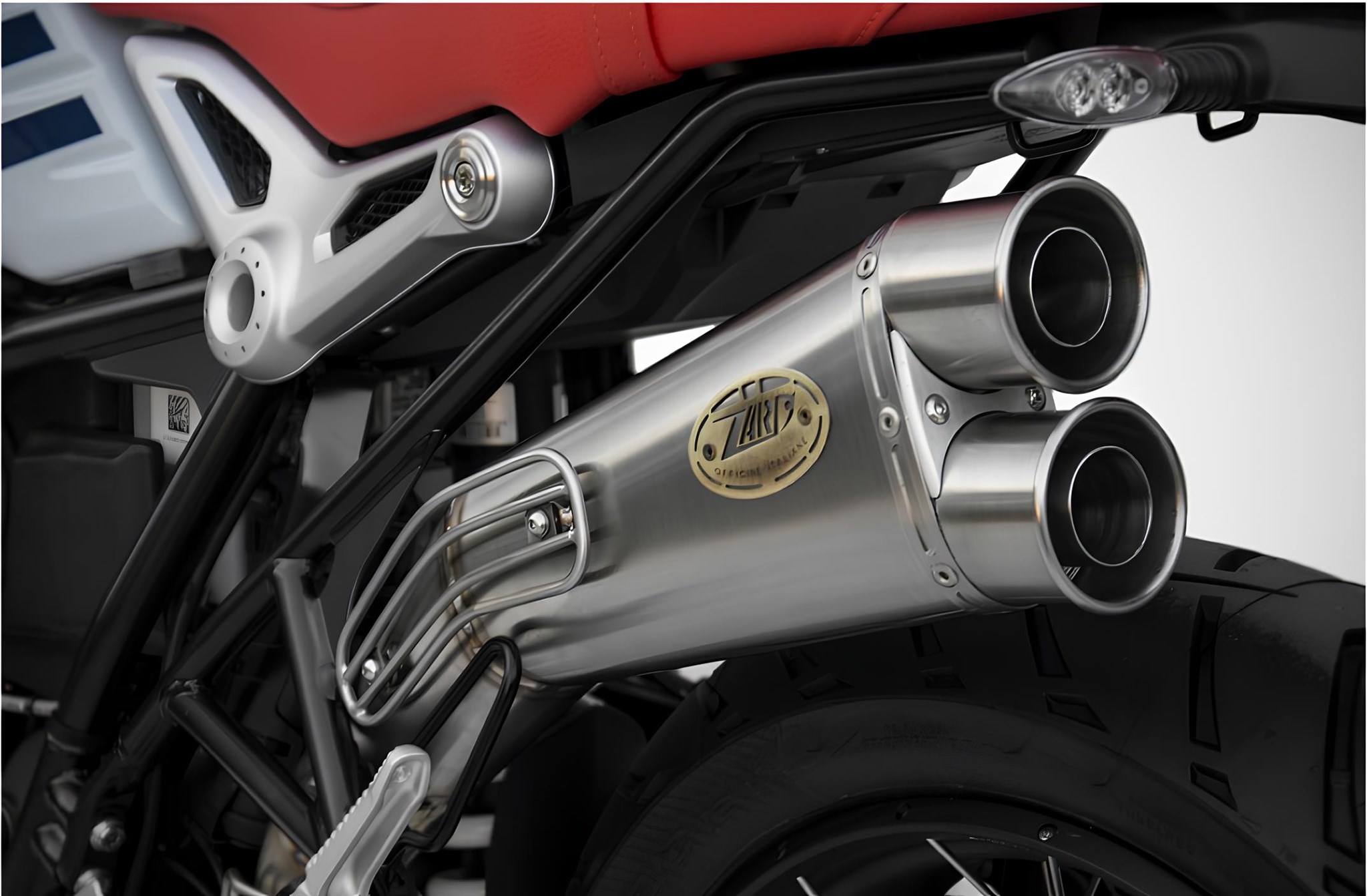 Slip-On Zard "SPECIAL EDITION" Acciaio Inox Omologato Satinato per BMW R NINE T URBAN G/S 2021-2023