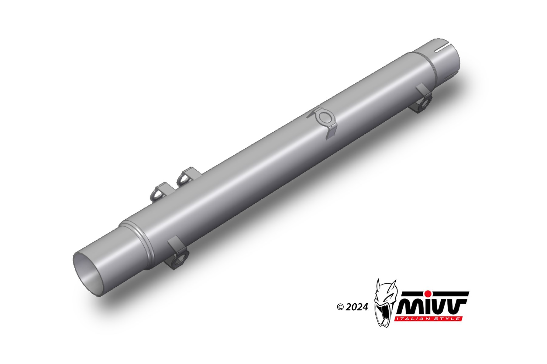 Tubo elimina catalizzatore Mivv per ROYAL ENFIELD METEOR 350 2021-2024