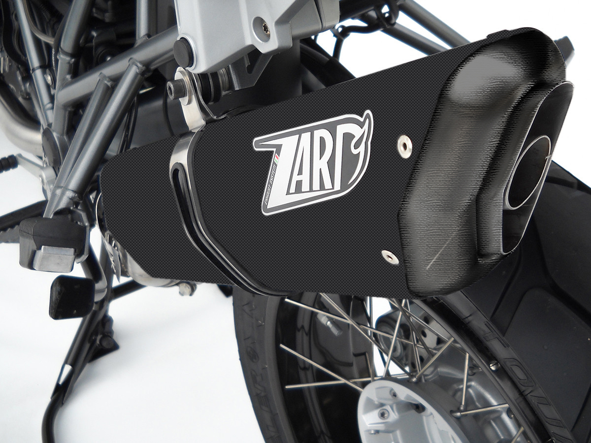 Slip-On Zard "PENTA R" Carbonio Racing con fondello Carbonio per BMW R 1200 GS 2010-2012