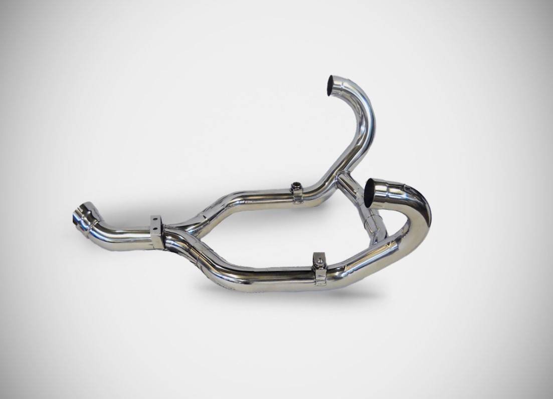 Kit Collettori Zard Acciaio Inox Racing Satinato per BMW R 1200 R 2011-2013