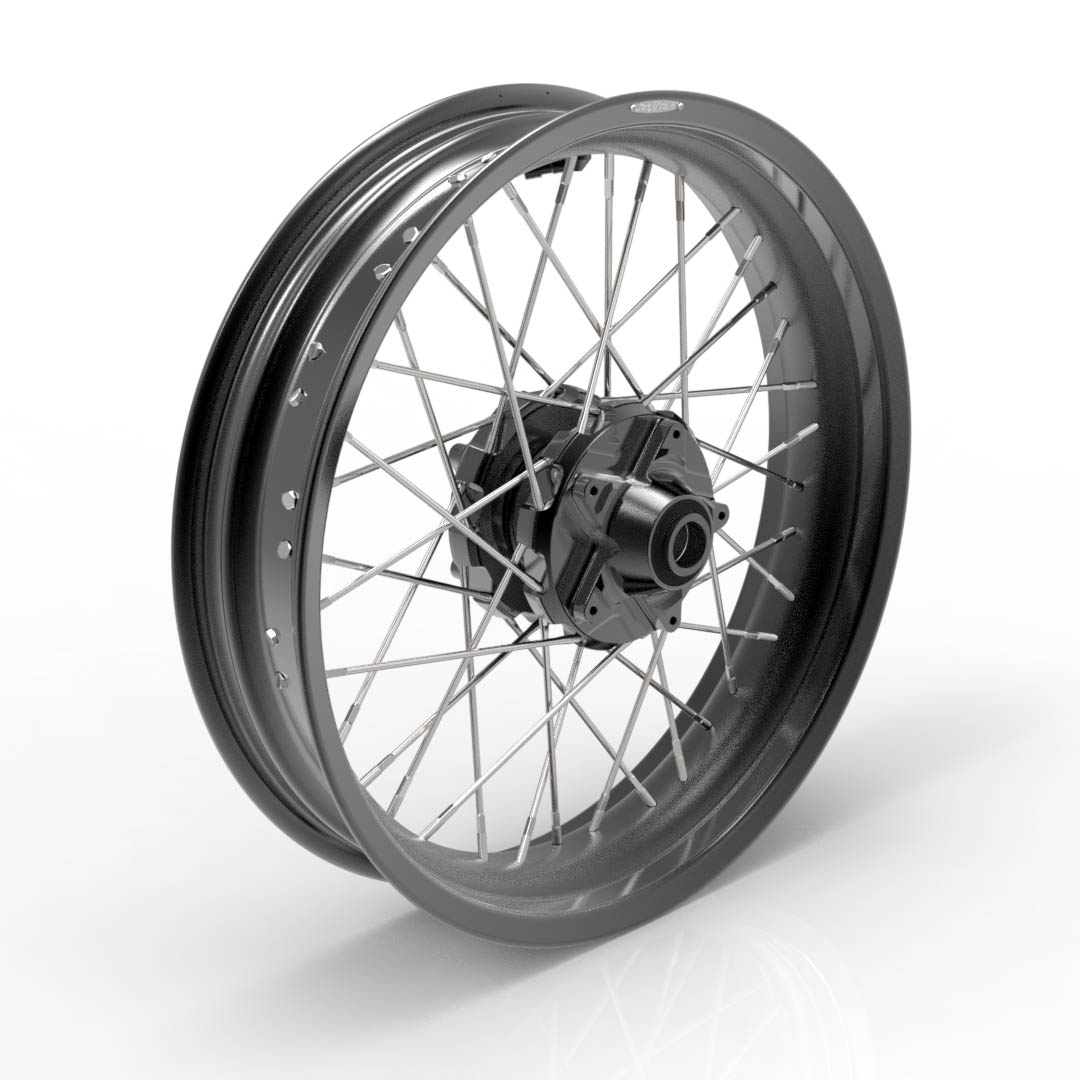 Cerchi a raggi Jonich 36M6 anteriore 3.50x17 per HONDA CB 1000 R 2018-2024