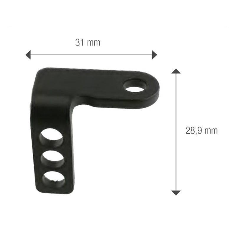Braccetto di Supporto Posteriore Lightech per Boccetta Olio