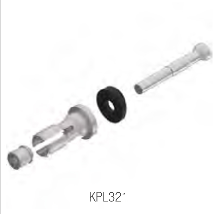 Kit adattatore universale Lightech KPL321 per protezioni leve
