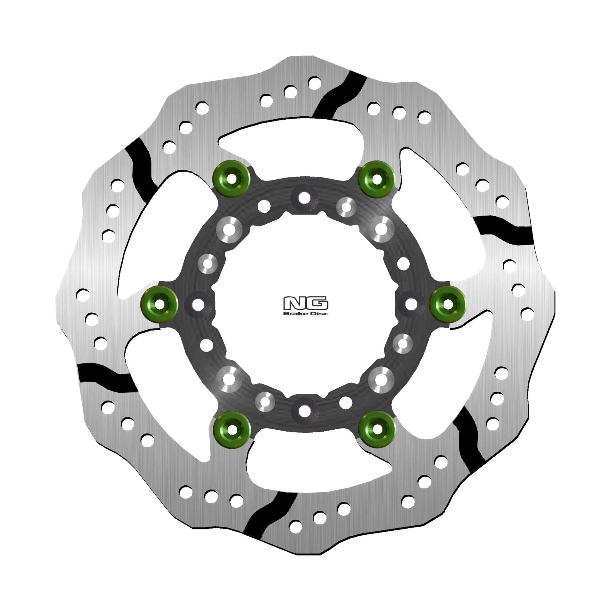 Disco freno anteriore flottante wave NG Brakes per KAWASAKI KX 125 2003-2005