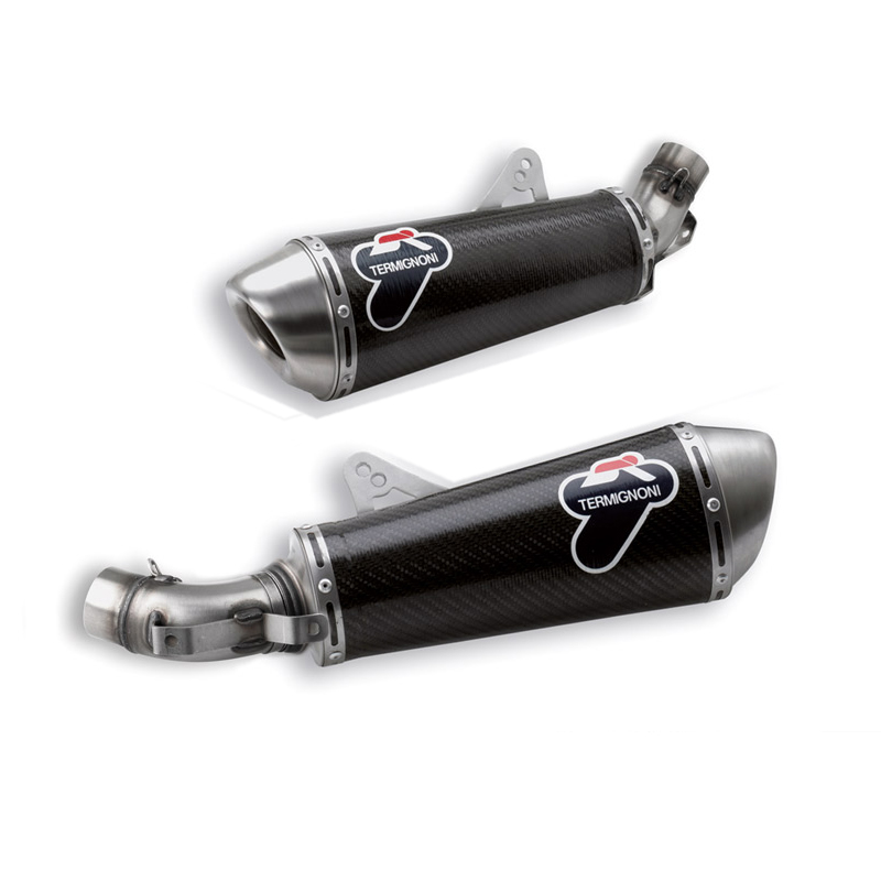 Silenziatori Termignoni Racing in Carbonio per DUCATI MONSTER 696