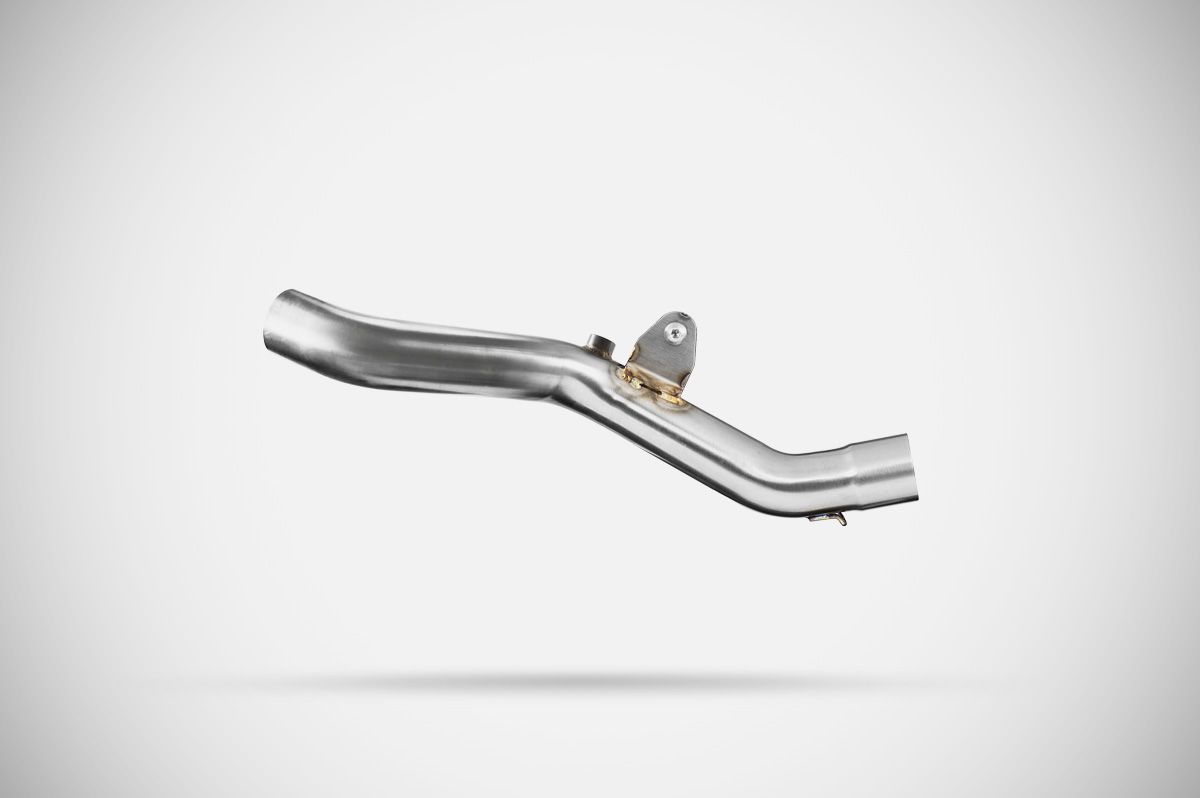 Collettore Centrale Decatalizzatore Zard Acciaio Inox per ROYAL ENFIELD GUERRILLA 450 2024