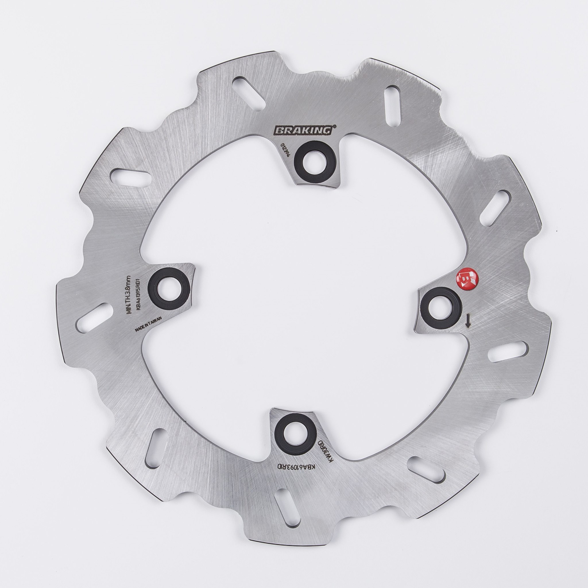 Disco freno posteriore Braking W-FIX per KAWASAKI ZX 10 R 2004-2007