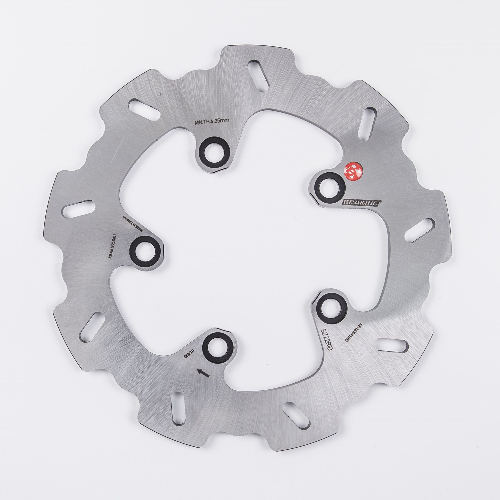 Disco freno posteriore Braking W-FIX per SUZUKI SV 1000 2003-2007