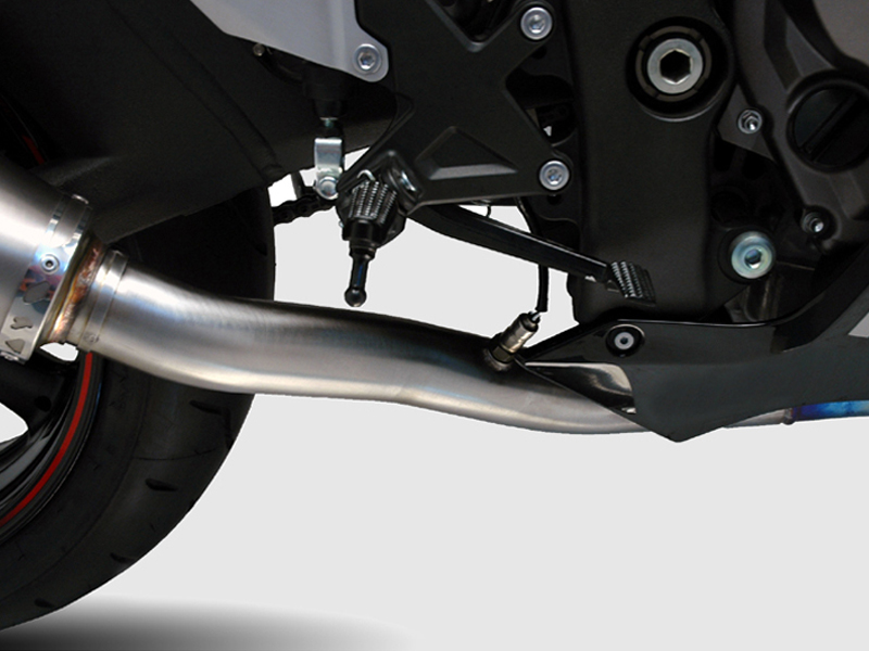 Tubo di Raccordo Decatalizzato Termignoni in Acciaio Inox per KAWASAKI ZX 10 R 2010-2012
