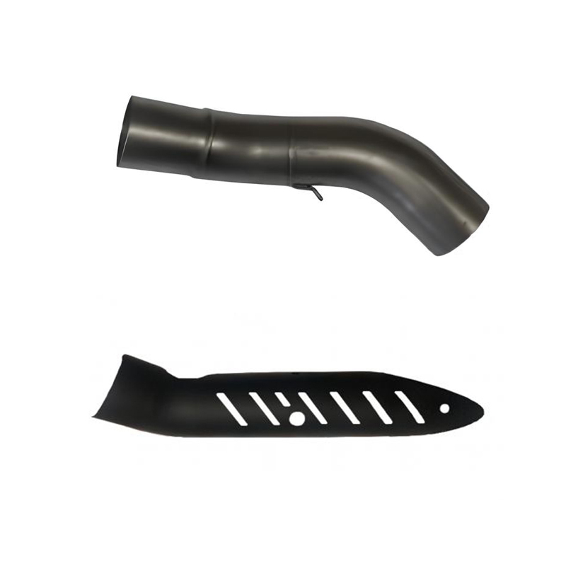 Tubo di Raccordo Termignoni in Acciaio Inox e Paracalore per KAWASAKI Z 900 2017-2020