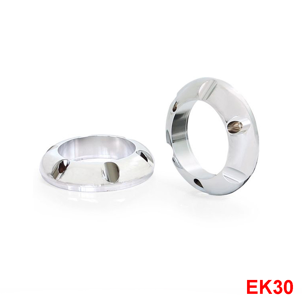 Coppia finali Remus Short Cut acciaio cromato EK30