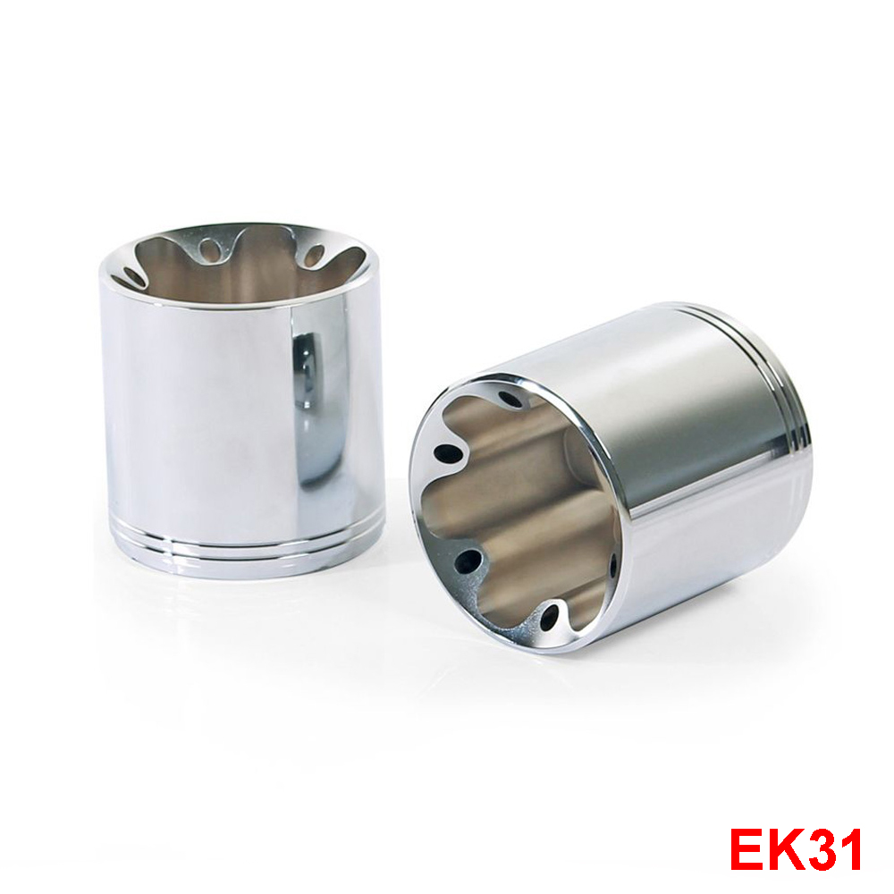 Coppia finali Remus Straight End V1 acciaio cromato EK31