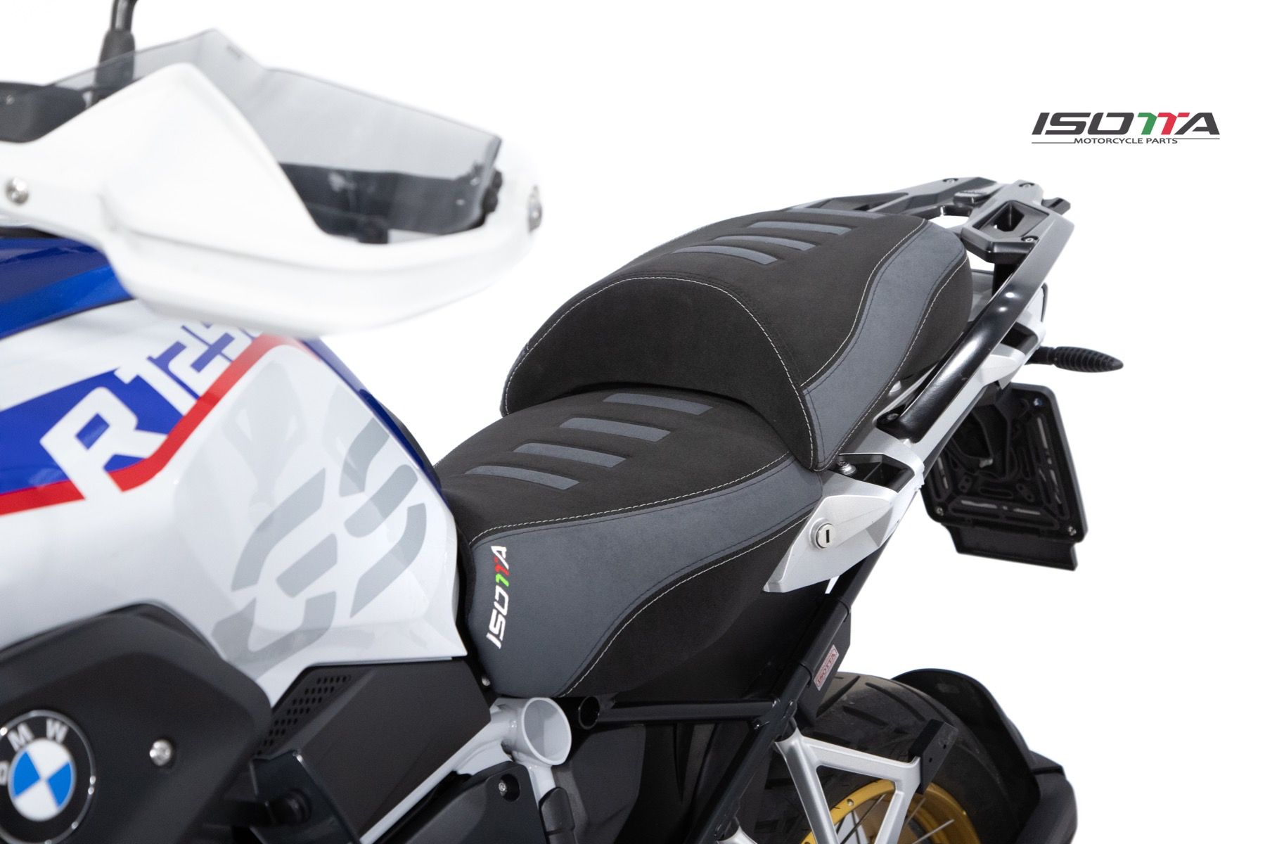 Sella anteriore Nera/Grigia Isotta per BMW R 1200 GS 2013-2018