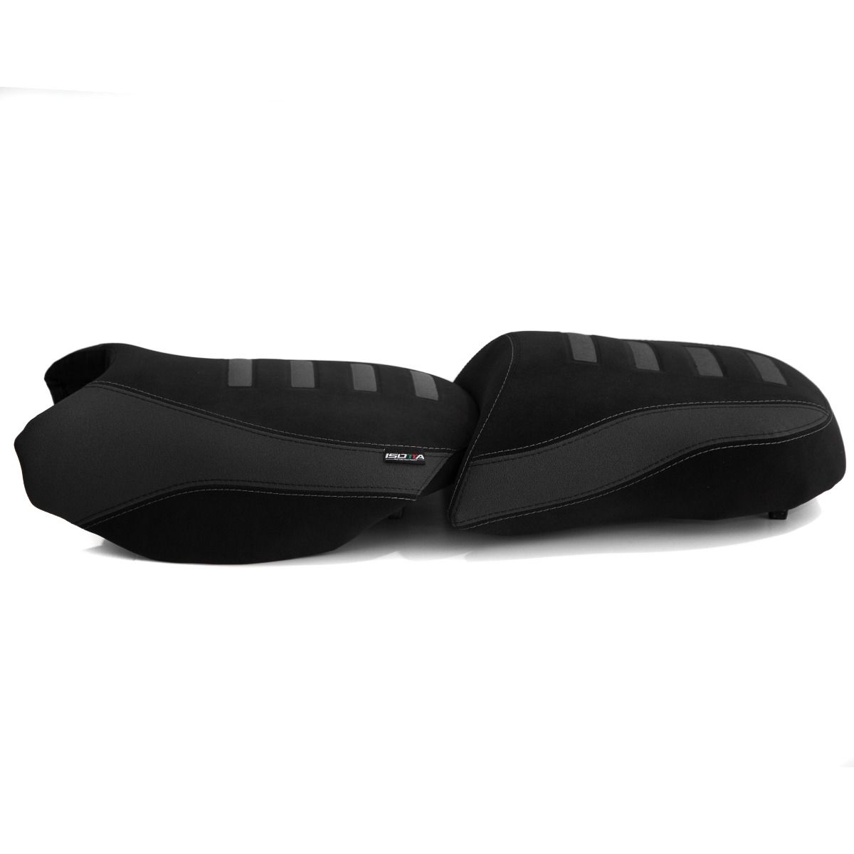 Sella anteriore ribassata 3 cm Nera/Grigia Isotta per BMW R 1200 GS 2013-2018