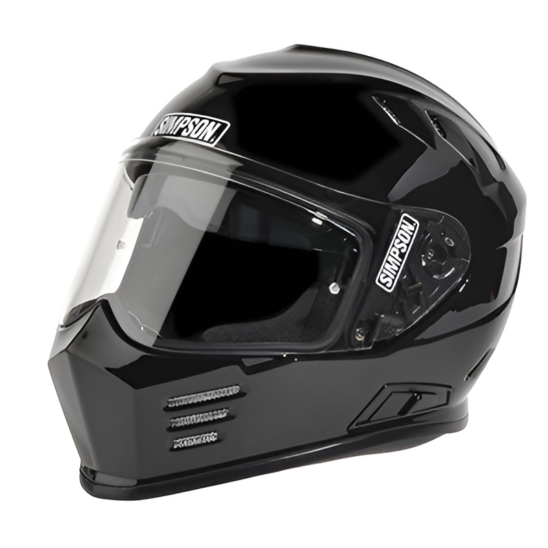 Casco Simpson Venom Nero E-06