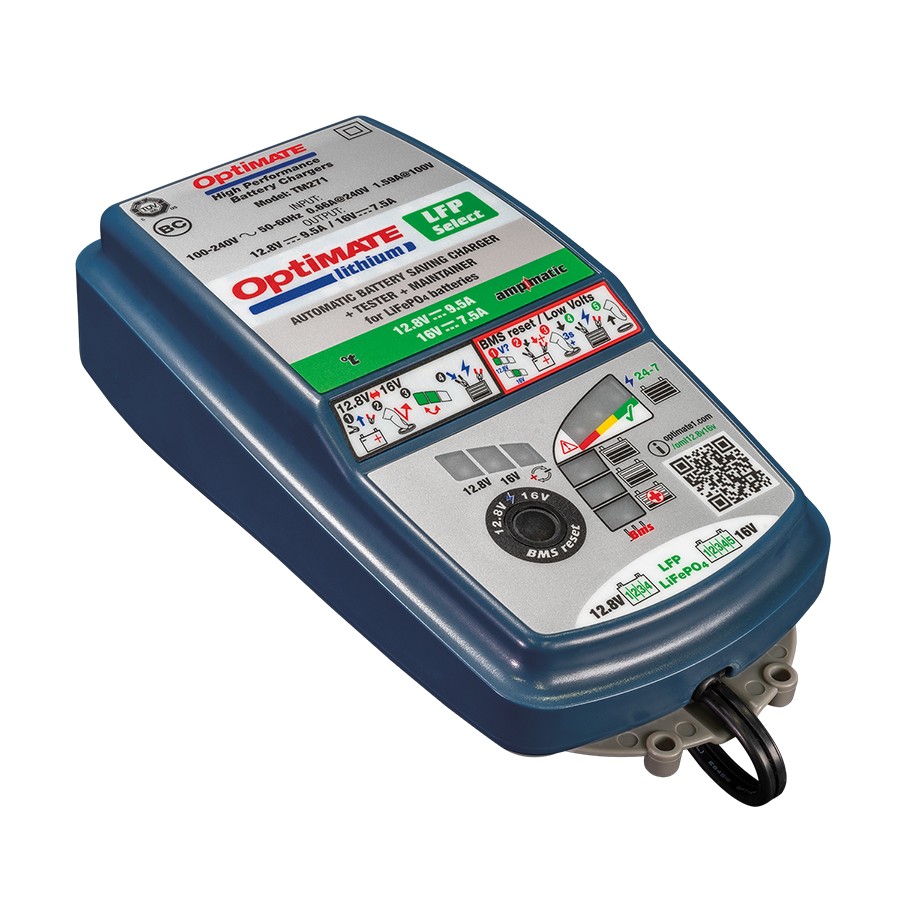 Caricabatterie Optimate Lithium LFP Select