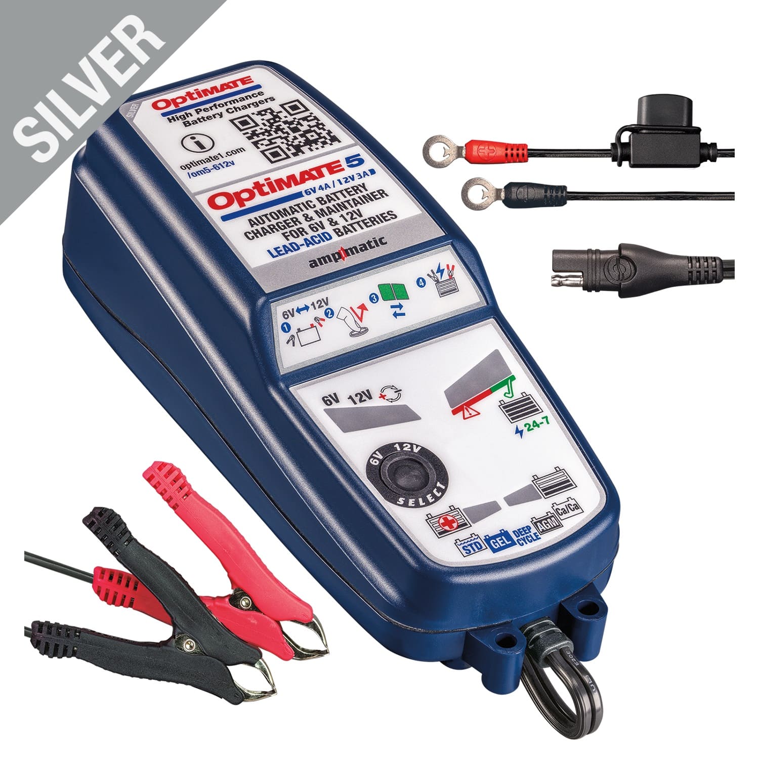 Caricabatterie Optimate 5 6V/12V