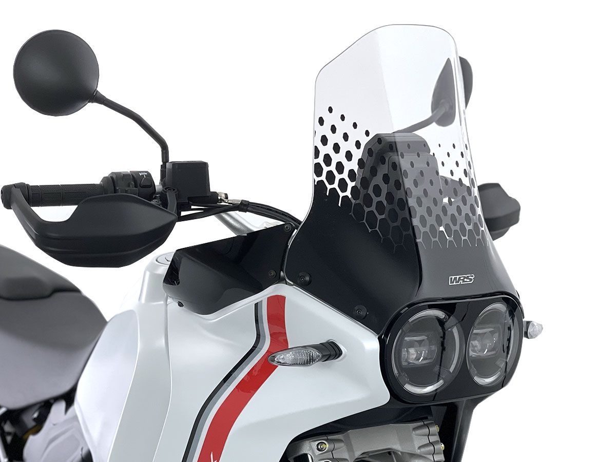 Cupolino WRS Touring Trasparente per DUCATI DESERT X 2022-2025