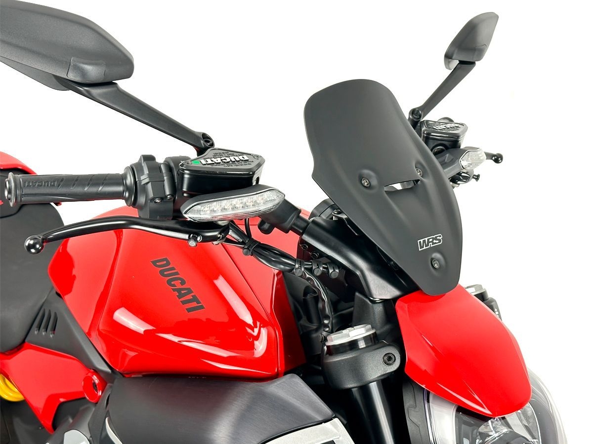 Cupolino WRS Sport Nero Opaco per DUCATI DIAVEL V4 2022-2026