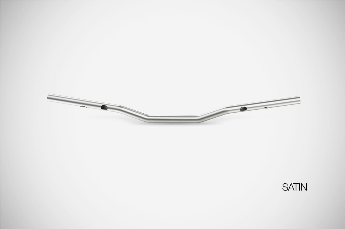 Manubrio Zard Sport Low in Acciaio Inox Satinato per HARLEY DAVIDSON CRUISER 2024-2025