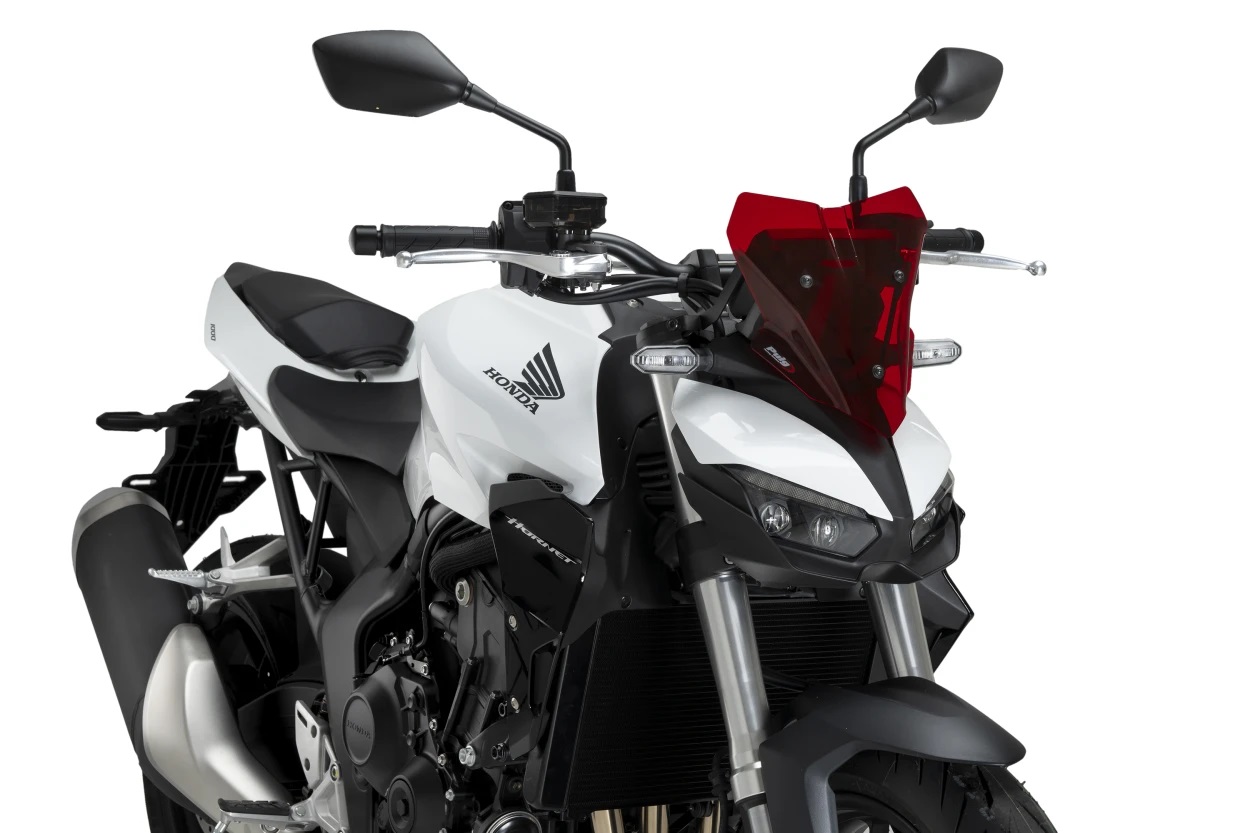 Cupolino Puig New Generation Sport Rosso per HONDA CB1000 HORNET 2025