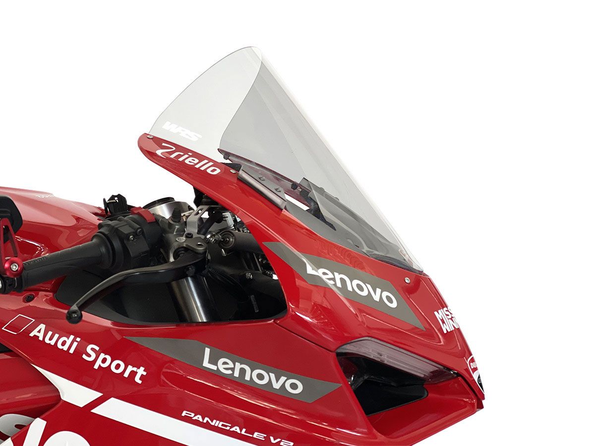 Cupolino WRS Race alto Trasparente per DUCATI PANIGALE V4 /S 2018-2019