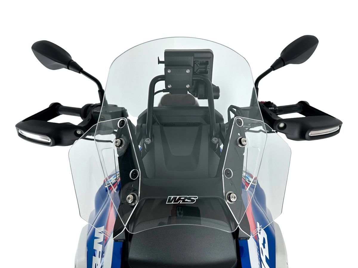 Coppia deflettori maggiorati WRS Trasparente per BMW R 1300 GS 2023-2026