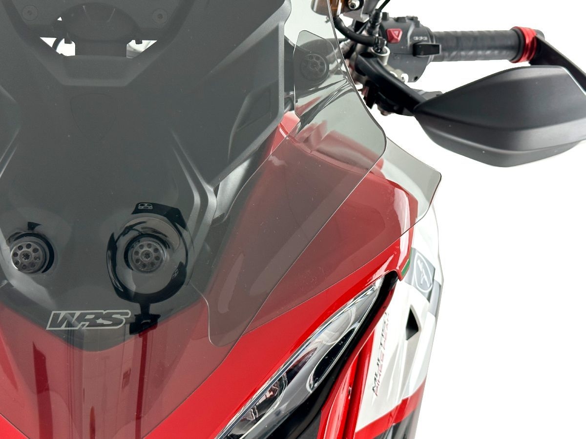 Coppia deflettori maggiorati WRS Fumo per DUCATI MULTISTRADA V4 /S 2021-2026