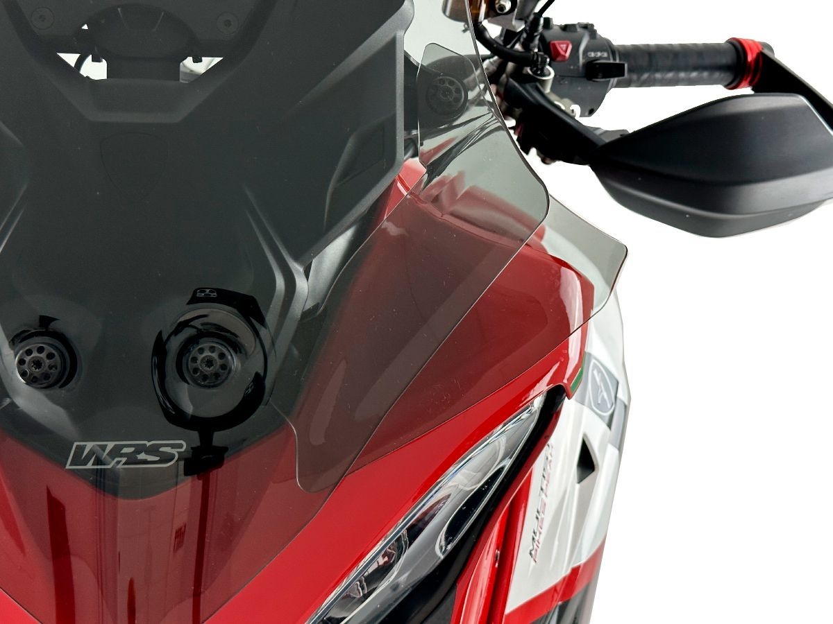 Coppia deflettori maggiorati WRS Fumo Scuro per DUCATI MULTISTRADA V4 /S 2021-2026